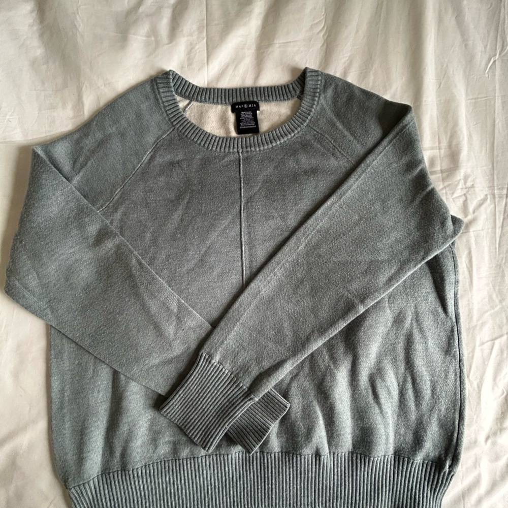 Max&Mia Sage Green Knit Sweater